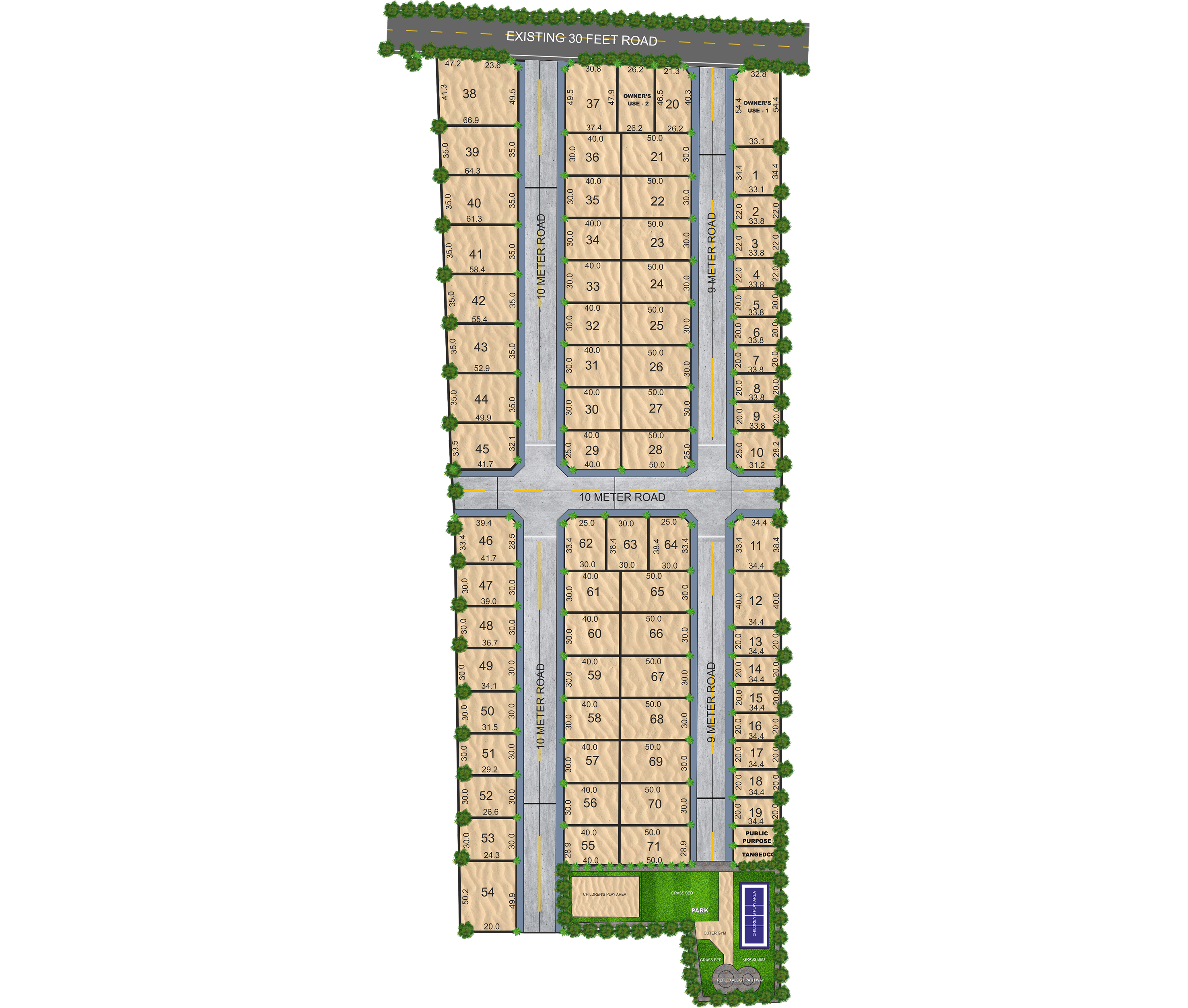 Master Plan for JFA MAYURA Coimbatore